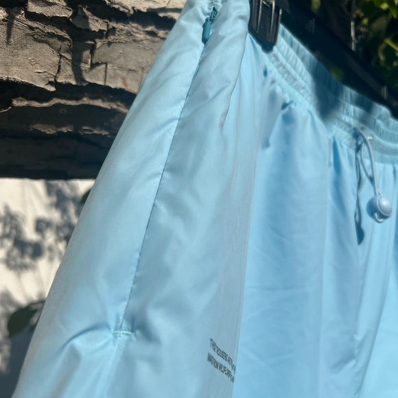 PANGAIA FLWRDWN™ Track Pants Light Blue | Medium | Insulated Thermal Sweatpants - Picture 13 of 15
